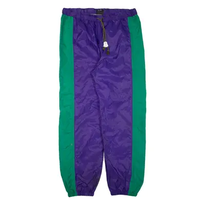 ARTISTIC Mens Trousers Purple Regular Tapered 90s W34 L30