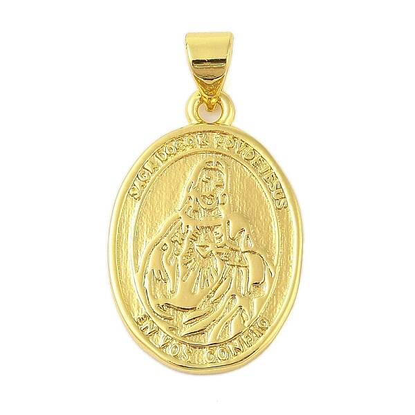 Rack Plating Brass Pendants