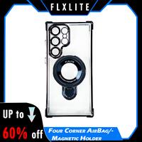 Magnetic Phone Case for Samsung Galaxy S25 Ultra/S24/S23/S22 Series | Shockproof 4-Corner Protection, Stable Kickstand & HD S...