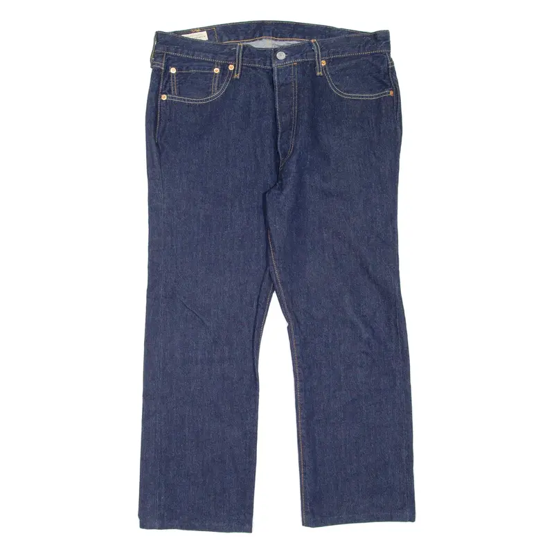 LEVI'S 501 BIG E Jeans Mens Blue Regular Straight W34 L25