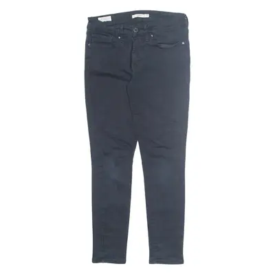 LEVI'S Big E 711 Womens Jeans Black Regular Tapered W27 L28