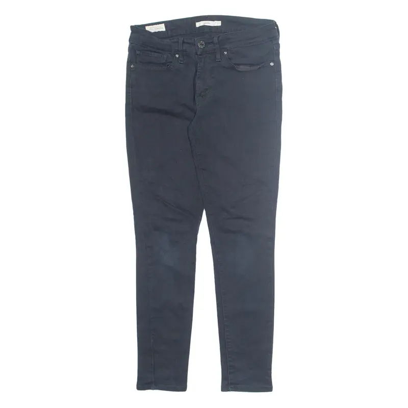 LEVI'S Big E 711 Womens Jeans Black Regular Tapered W27 L28