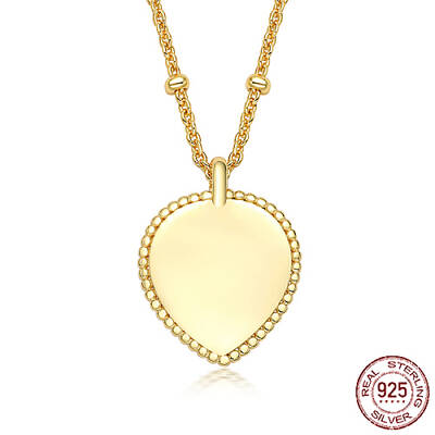 925 Sterling Silver Satellite Chains Pendant Necklaces