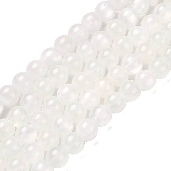 Natural Green Jade Beads Strands