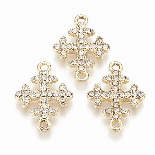 Alloy Rhinestone Links connectors