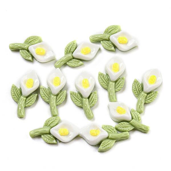Luminous Opaque Epoxy Resin Decoden Cabochons