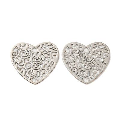 Brass Etched Metal Embellishments Charms