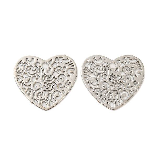 Brass Etched Metal Embellishments Charms