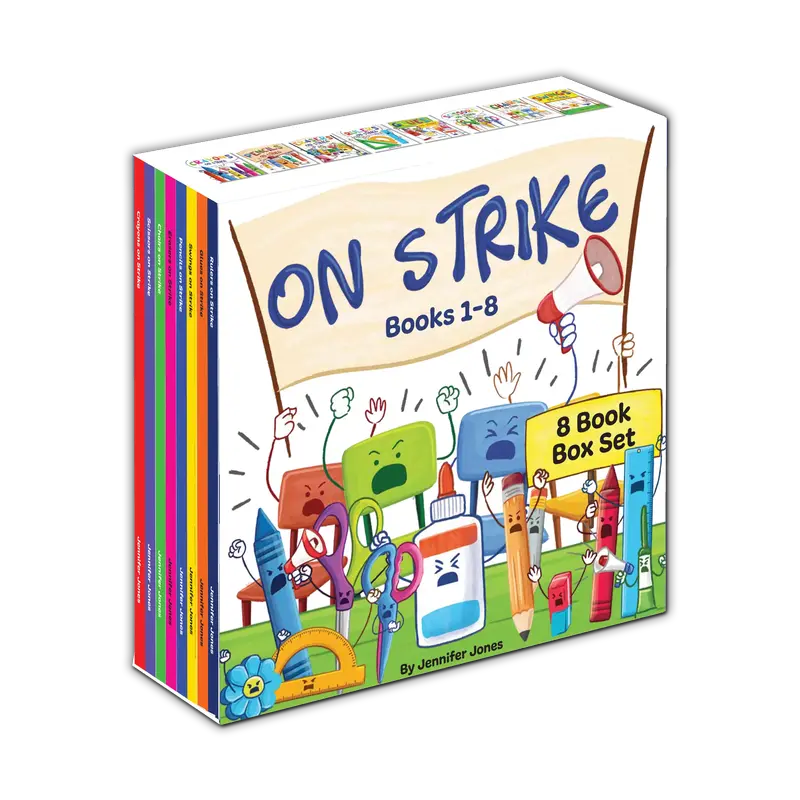 On Strike Book Box Set (Books 1-8) Art Drawing