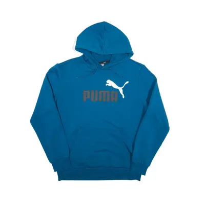 PUMA Hoodie Blue Pullover Mens M