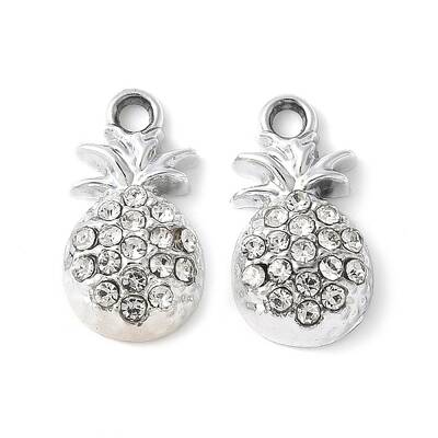 Alloy Crystal Rhinestone Pendants