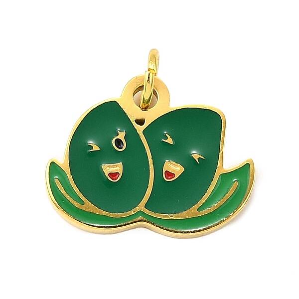 304 Stainless Steel Enamel Charms
