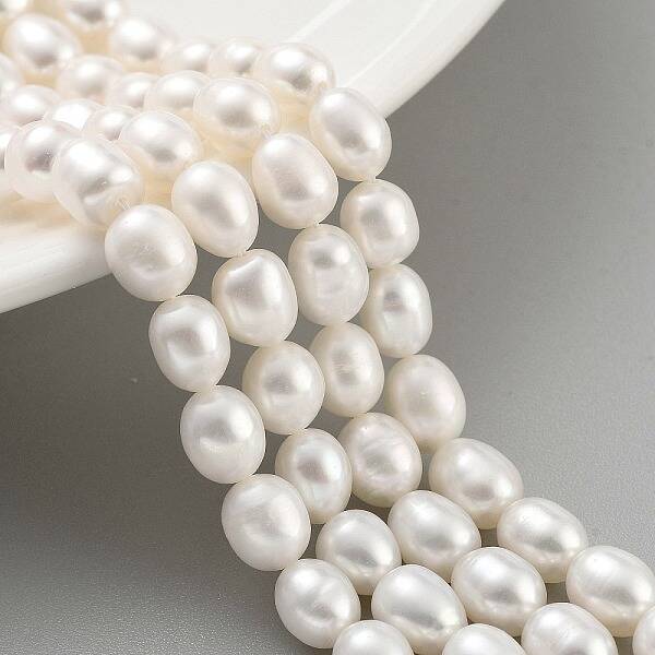 Natural Cultured Freshwater Pearl Beads Strands