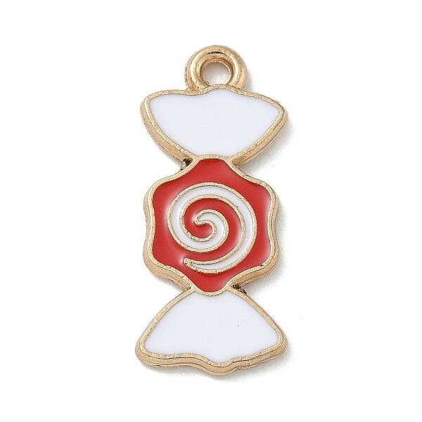 Christmas Theme Alloy Enamel Pendants