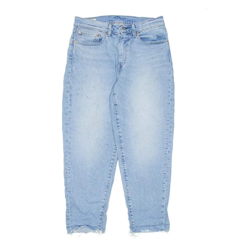LEVI'S 562 BIG E Jeans Blue Denim Regular Straight Stone Wash Mens W31 L26