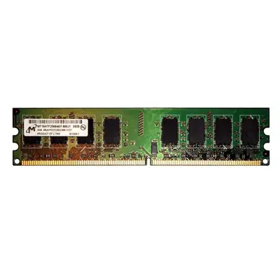 MT16HTF25664AY-800J1 Micron 2GB DDR2-800MHz UDIMM 2Rx8 CL6 Memory