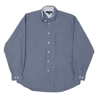 TOMMY HILFIGER GOLF Shirt Blue Long Sleeve Mens L