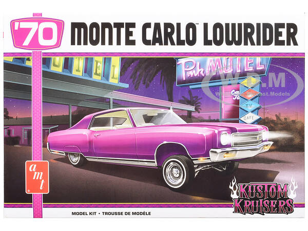 Skill 2 Model Kit 1970 Chevrolet Monte Carlo Lowrider \