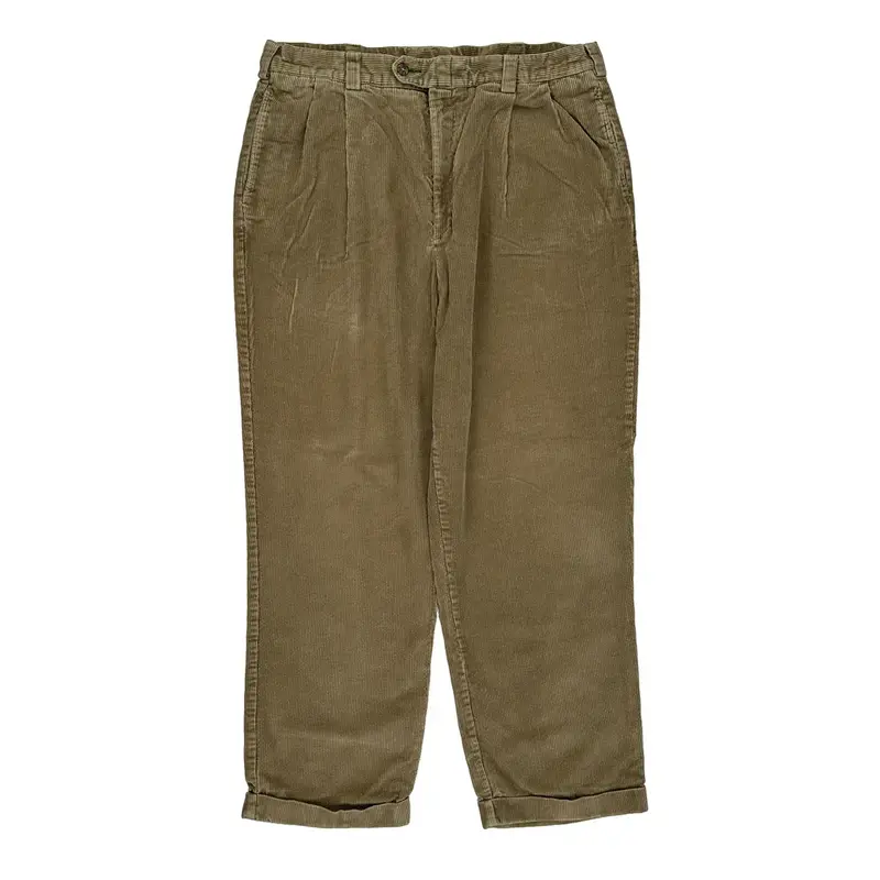 Tommy Hilfiger Cord Trousers - 34? Waist Brown Cotton