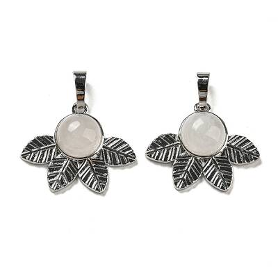 Natural Quartz Crystal Pendants