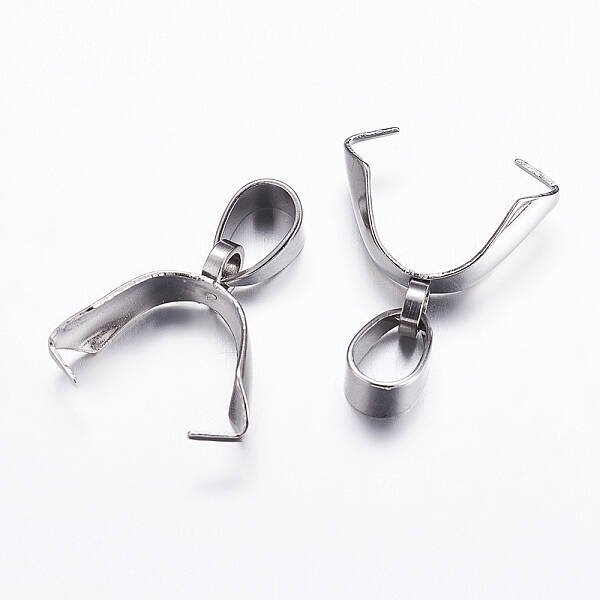 Non-Tarnish 304 Stainless Steel Pinch Bails