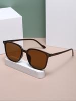 Square Frame Design Glasses, Simple Style Glasses for Women and Men, Fashion Glasses for Outdoor Sports or Daily Use, Travel ...