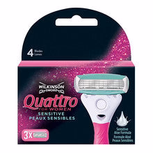 Wilkinson Women's Quattro (3 pieces) - Replacement head