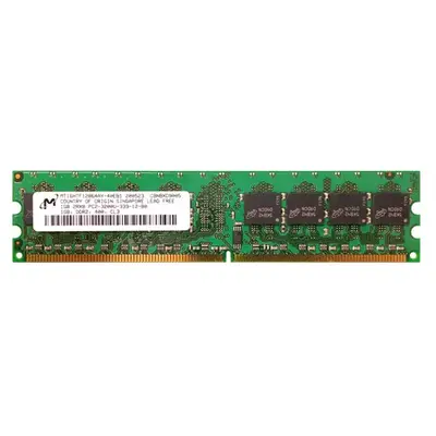 MT16HTF12864AY-40EB1 Micron 1GB DDR2-400MHz UDIMM 2Rx8 CL3 Memory