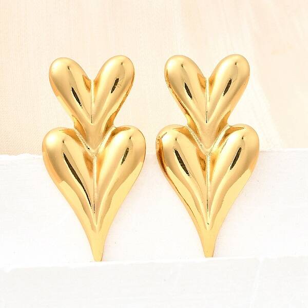 304 Stainless Steel Stud Earrings