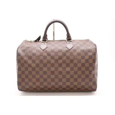 Pre-owned Louis Vuitton PVC Shoulder Bags N41523 Damies Spidy 35 Handbag