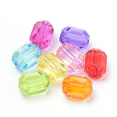 Transparent Acrylic Beads