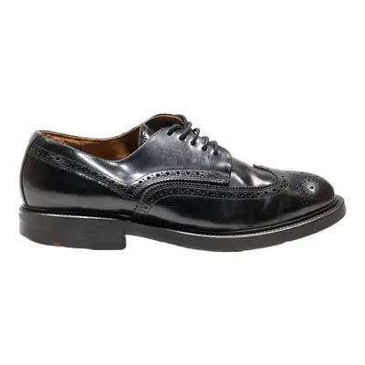 LLOYD Brogue Shoes Black Leather Mens UK 9