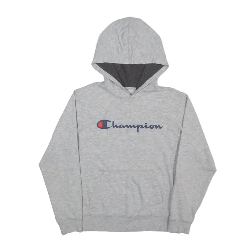 CHAMPION Hoodie Grey Pullover Boys L