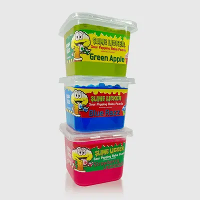 Sour Slime LickerĀ® Popping Boba 3 Tubs