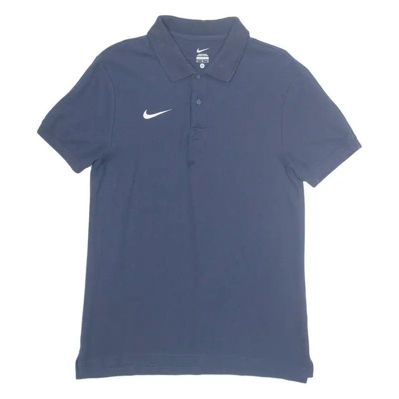 NIKE Mens Polo Shirt Blue M