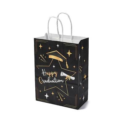 Graduation Theme Rectangle Paper Bags