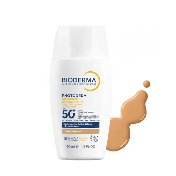 Bioderma Fluido Protettivo Colorato Spf 50+ Photoderm (Xdefense Ultra-Fluid Tinted) 40 Ml - Tonalità: 02
