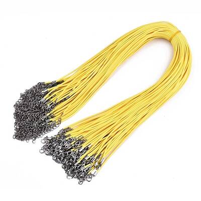 Waxed Cotton Cord Necklace Making