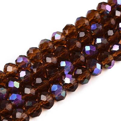 Electroplate Glass Beads Strands