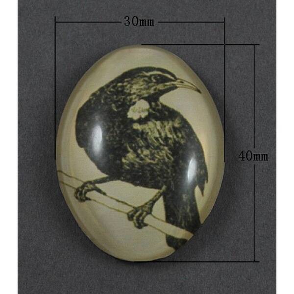 Tempered Glass Cabochons
