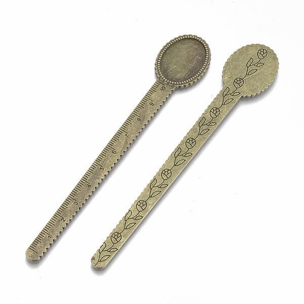 Tibetan Style Alloy Cabochon Setting