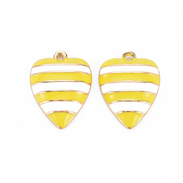 Brass Enamel Pendants