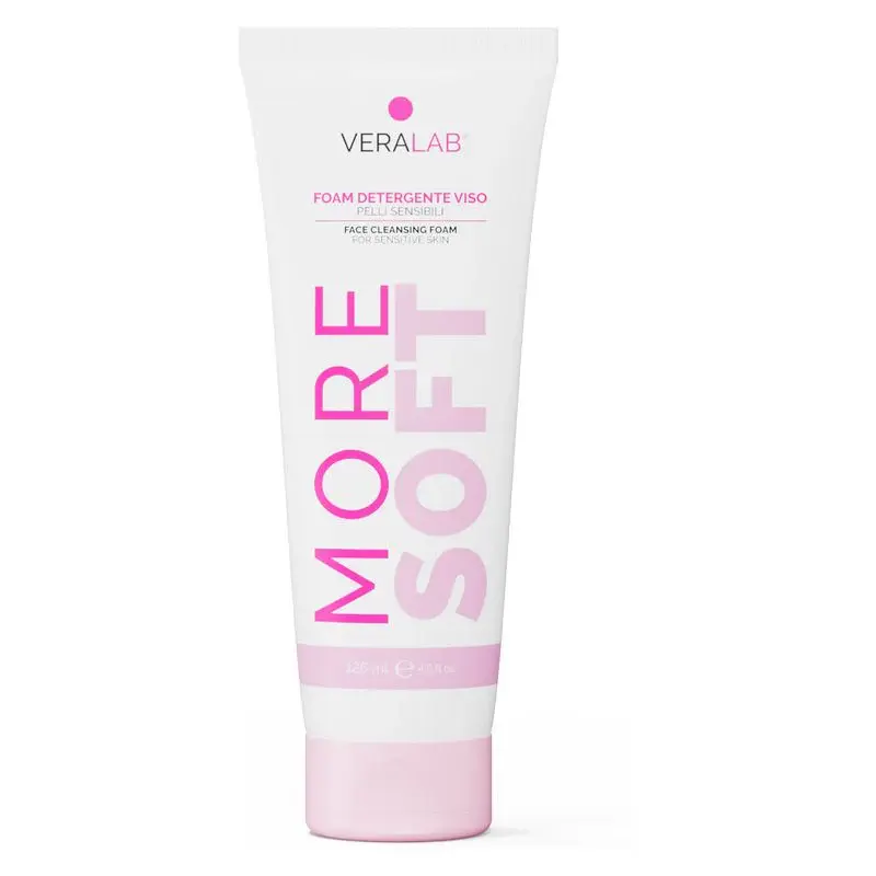 Veralab More Soft - Foam Face Cleanser For Sensitive Skin 125 Ml