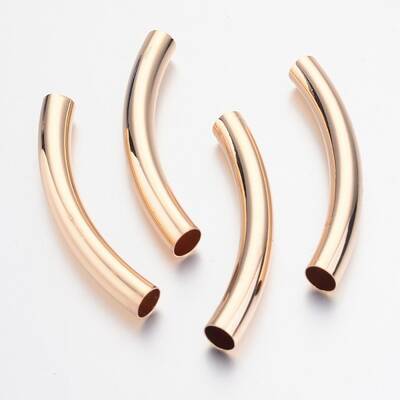 Brass Tube Beads