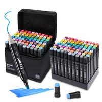 Alcohol marker pen Paint Markers Set, 80pcs,  Dual Tip & Fine Tip Paint Pens - Quick Drying & Waterproof - for Painting, Draw...