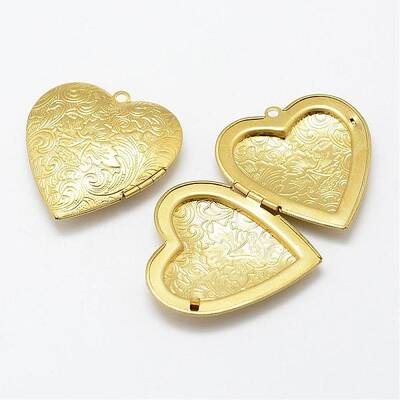 Brass Locket Pendants
