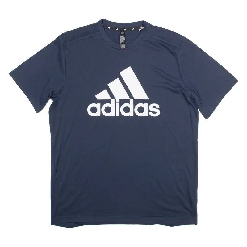 ADIDAS Mens T-Shirt Blue M