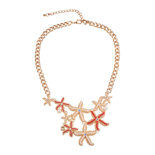 Alloy Bib Statement Necklaces