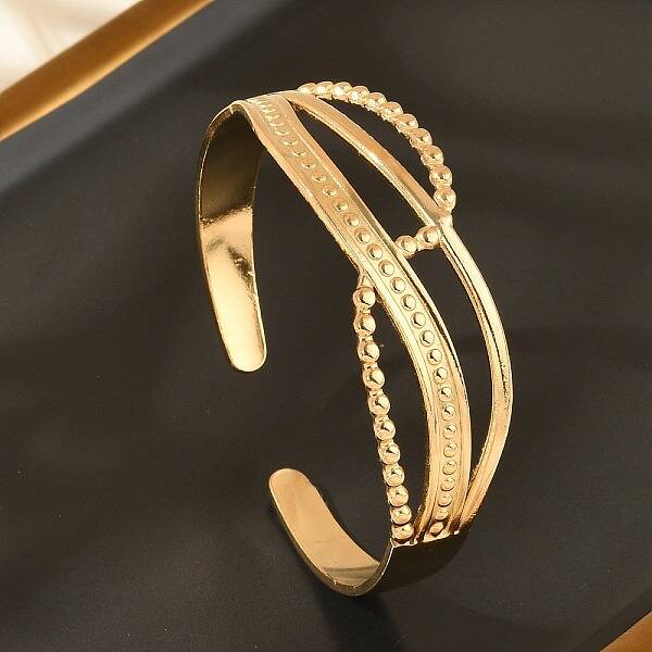 304 Stainless Steel Cuff Bangles for Women
