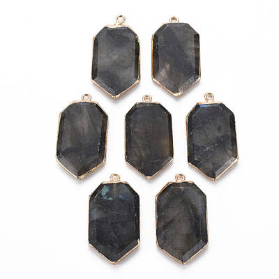 Natural Labradorite Pendants